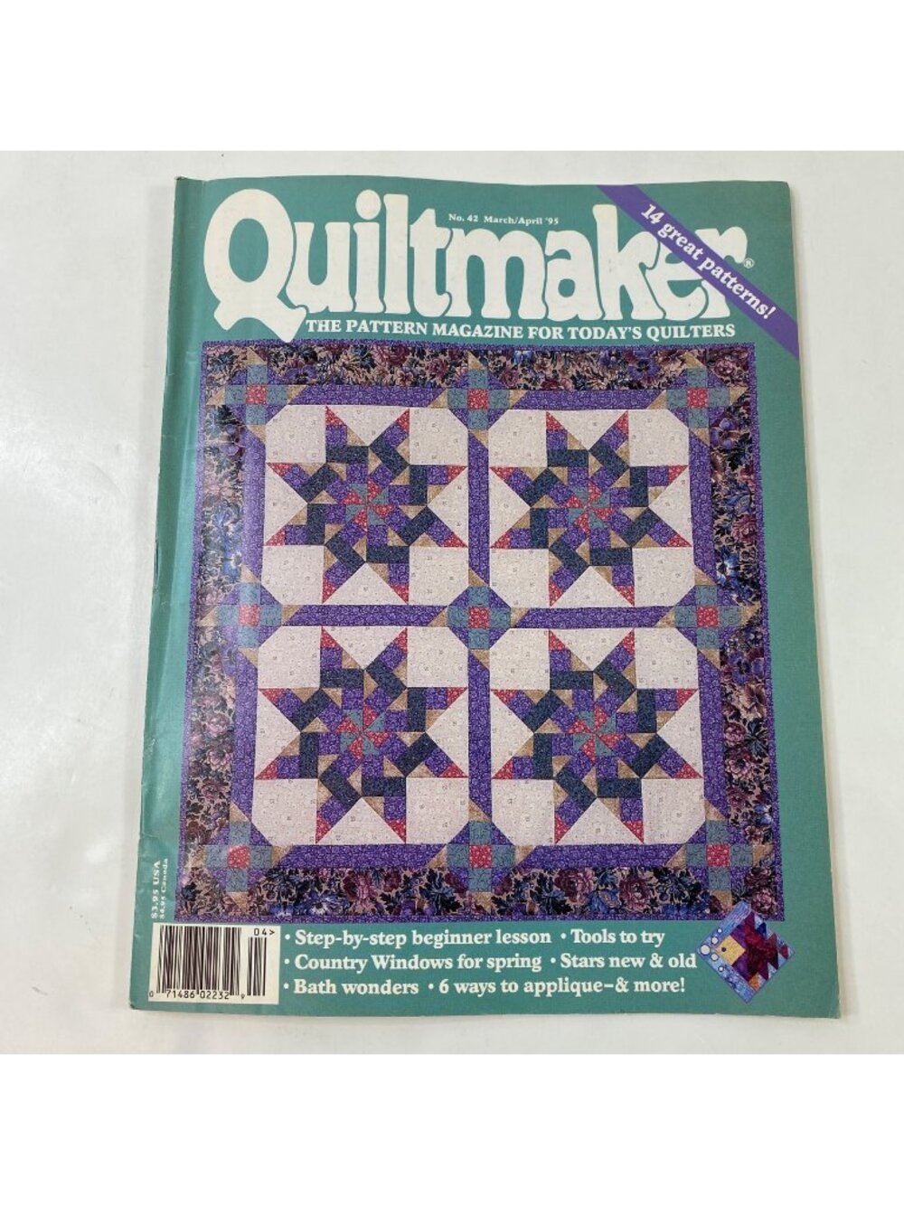 Quiltmaker Magazine No. 44 March/April 1995 14 Patterns & Quilting Tips